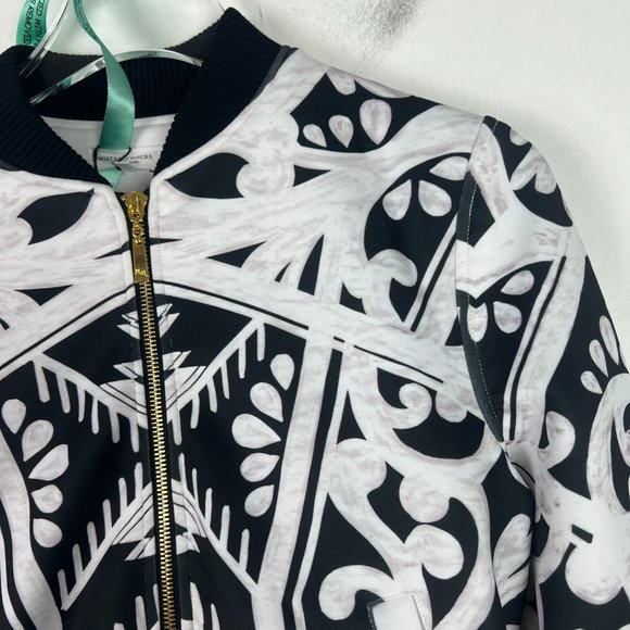 NWT Mistress Rocks Sugar High Cropped Bomber Jacket Size XS NEW - Picture 3 of 15